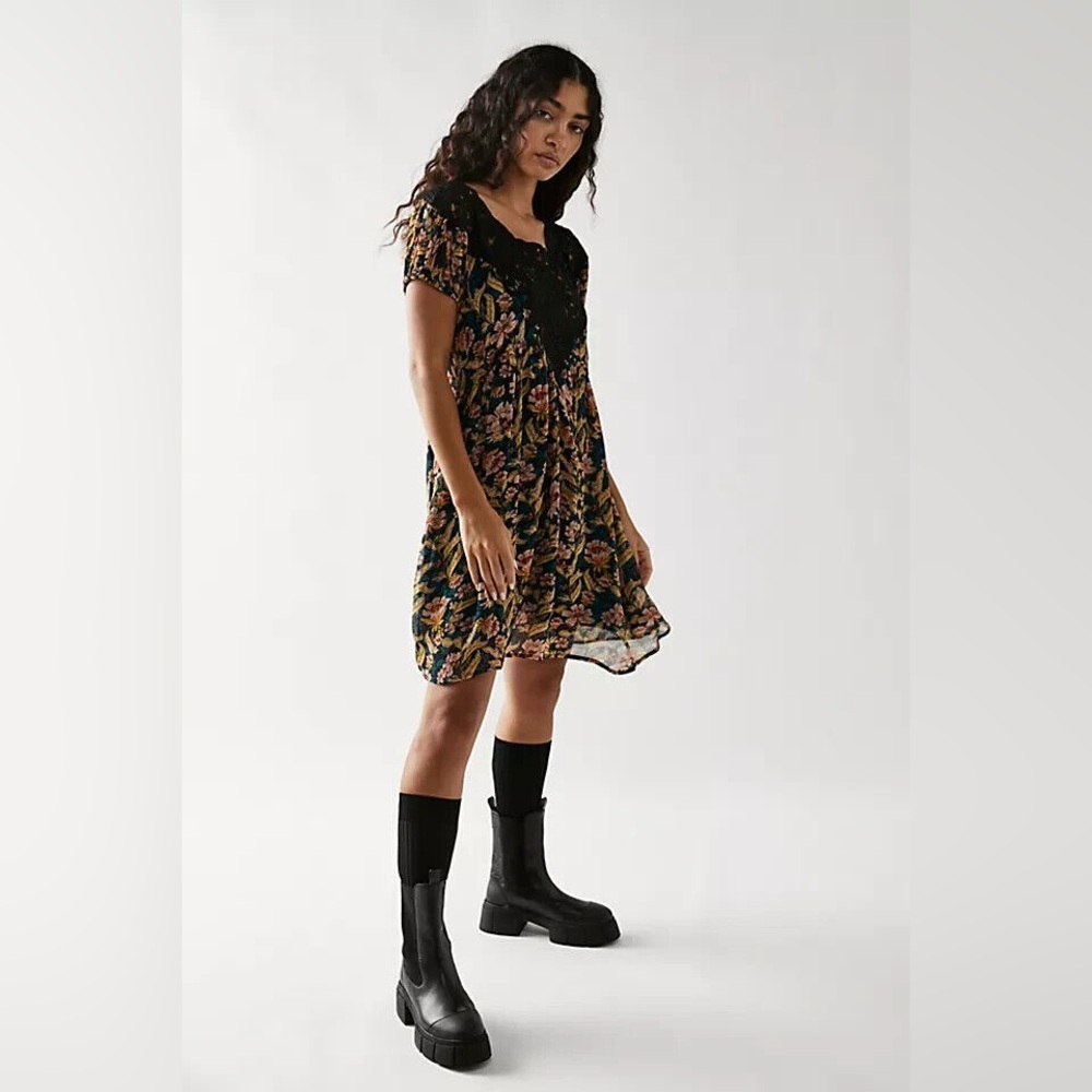 FP Margot Babydoll Mini Dress